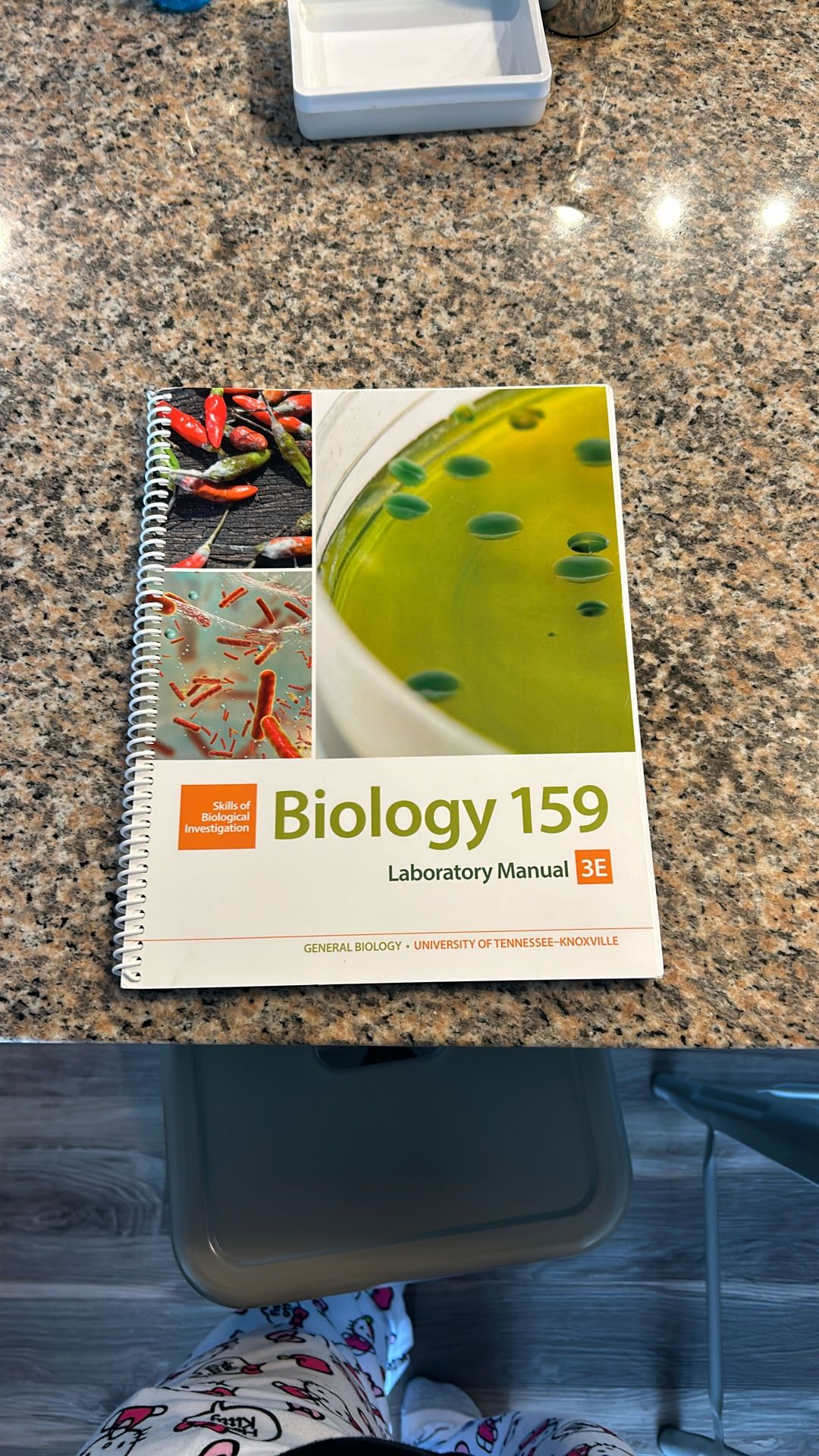 Bio 159 Lab manual UTK