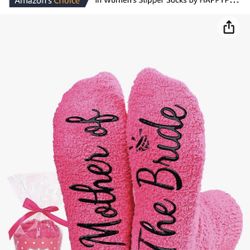 “Mother of the Bride” Gift Socks