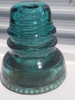 Hemingray Antique electrical insulator No 40