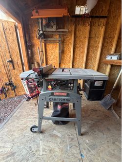 craftsman table saw 120v