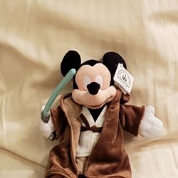 "Jedi Mickey Mouse" Plush Figure
