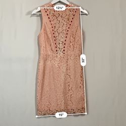 Main Strip Women's Sleeveless Open Back Lace Mini Dress Pink NWOT for Sale in Meridian, ID - OfferUp Main Strip Women's Sleeveless Open Back Lace Mini Dress Pink NWOT for Sale in Meridian, ID - OfferUp
