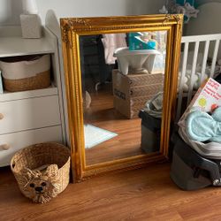 Vintage Gold Mirror