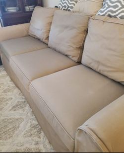 Pottery Barn Buchanan Slipcover Sofa Excellent Condition