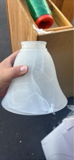 Frosted Glass Bell Light Shade