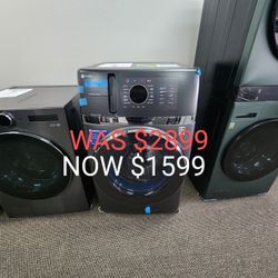 GE PROFILE ENERGY STAR 4.8 CU. FT. ULTRA FAST COMBO WITH VENTLESS INVERTER HEAT PUMP