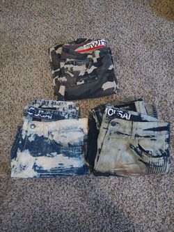3 Pairs Mens Pants 