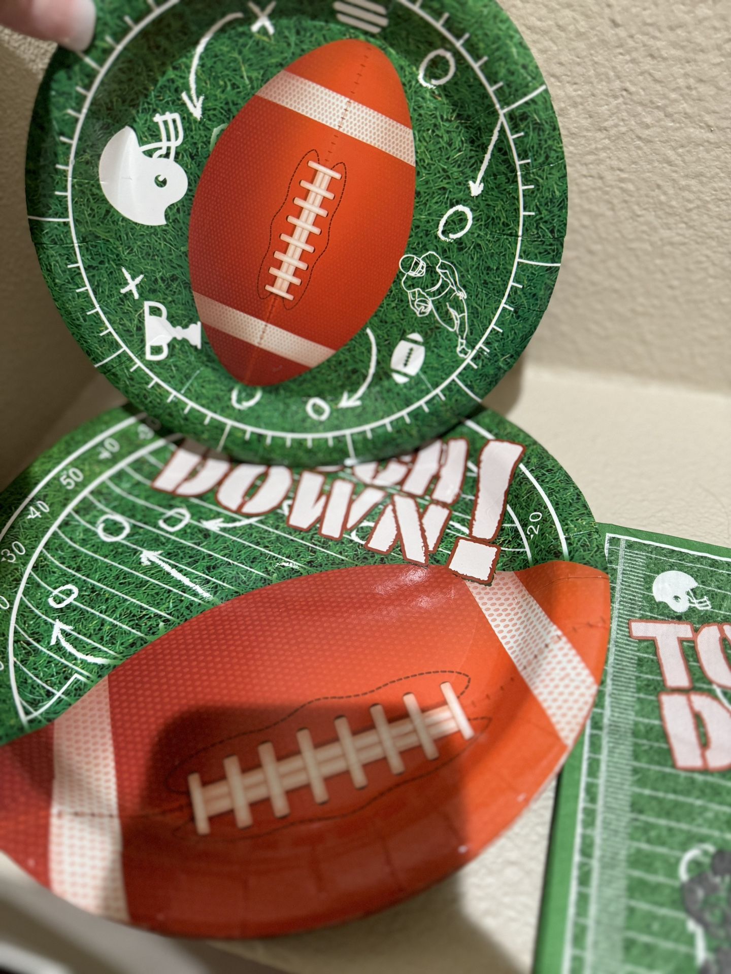 Party Decorations Football Party Supplies Party Favors Tinsel Foil Backdrop