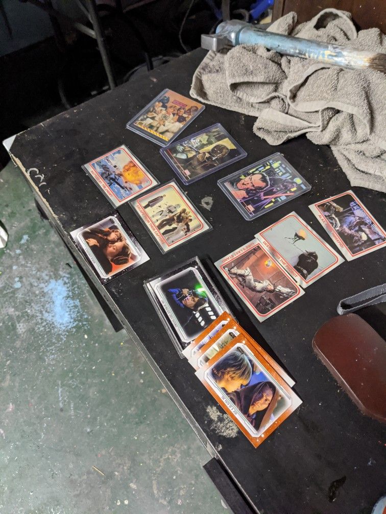 Star Wars- Sets Of Players Cards- 4 Sets Total