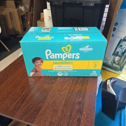 Pampers Swaddlers Size 3 Diapers 