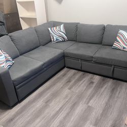 Sleeper Sofa With Storage 