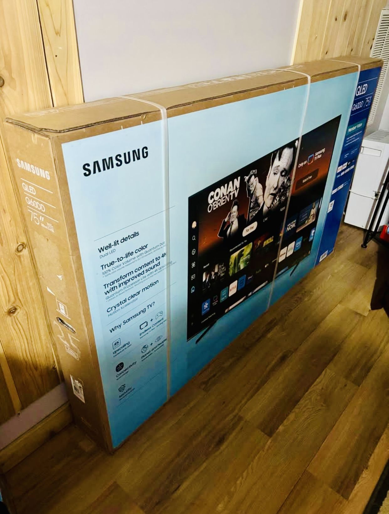 Samsung - 75” Class Q60D Series QLED 4K Smart Tizen TV Brand New In Box Local Delivery Available