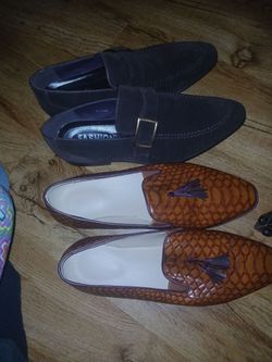 Men brand new dress shoes sz 11 to 12