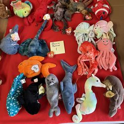 Ty Beanie Babies  mix bag $5 each pick who you want