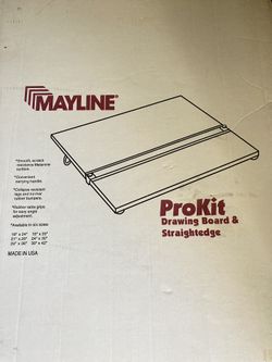 Drawing Board And Straightedge 