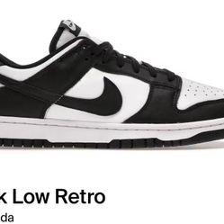 Nike Dunk Low Panda Size 10.5