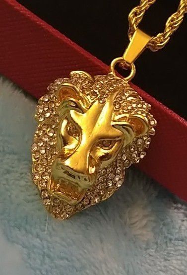 Judah's LION HEAD Pendant/Necklace