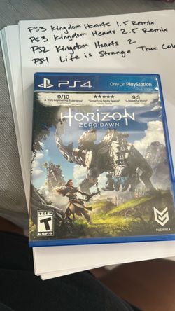 Horizon Zero Dawn PS4 Game