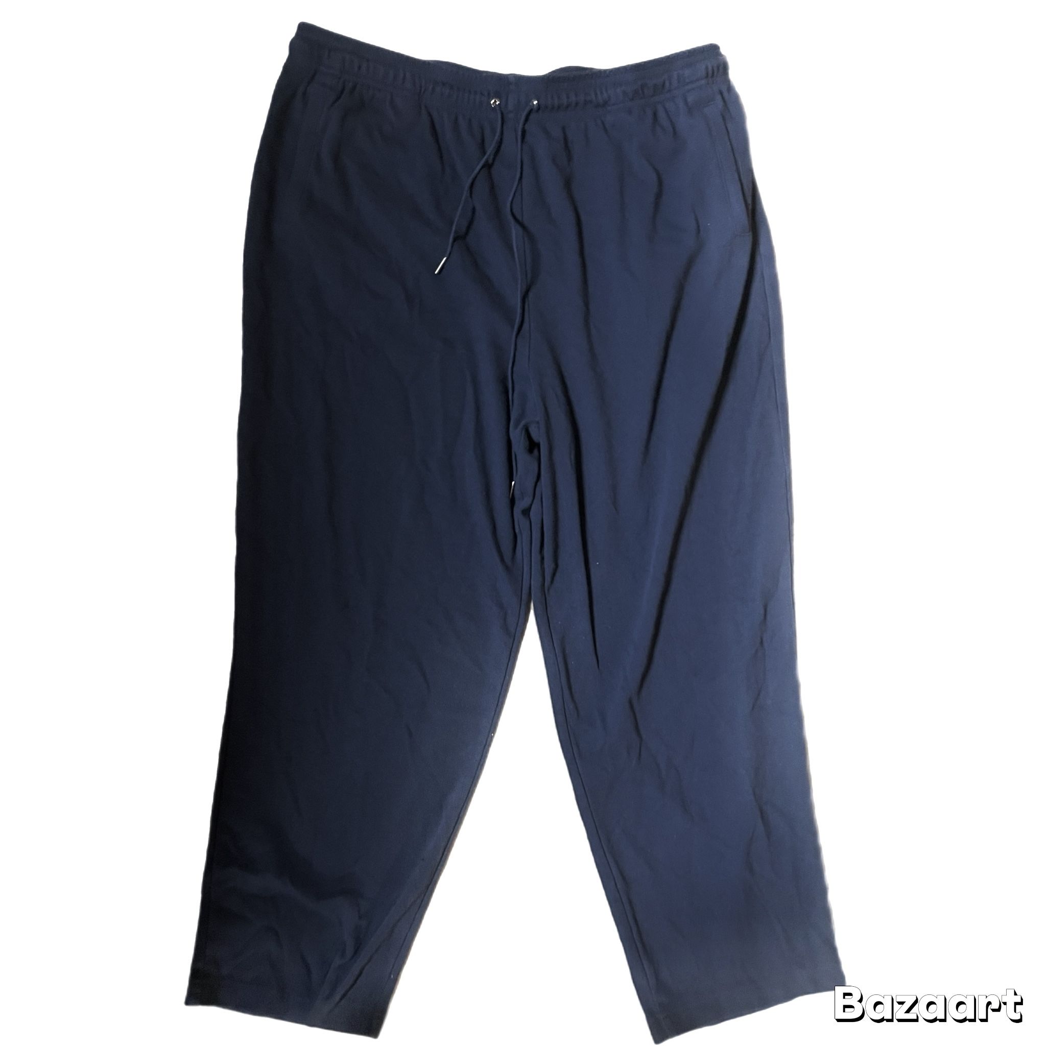 HASTING & SMITH solid Blue Drawstring Sweat Pants SIZE XL