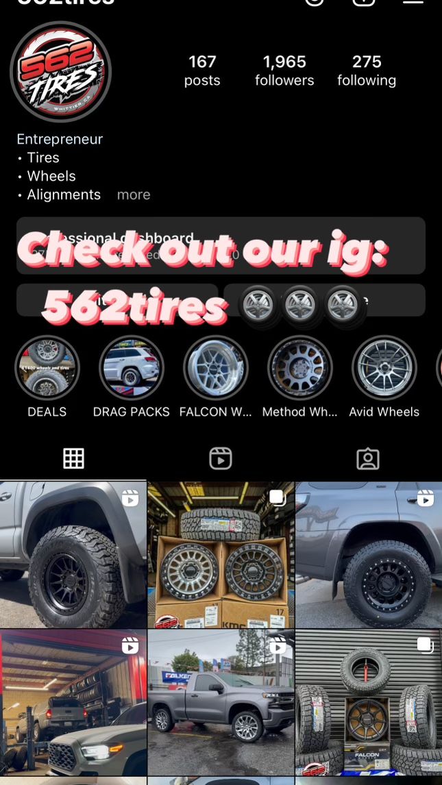 Weld Belmont New Wheel and Tire packages with Nitto R2 Tires BLACK FRIDAY ‼️‼️