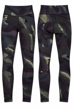 Lululemon Wunder Train 28 Ink Islands Burnside Multi Size 8
