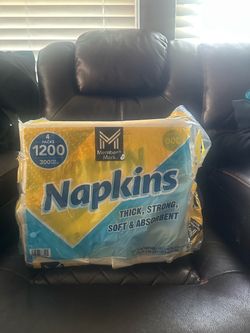 Member's Mark Napkins 1200 Count 4-Pack