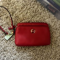 Coach Small Red Bag