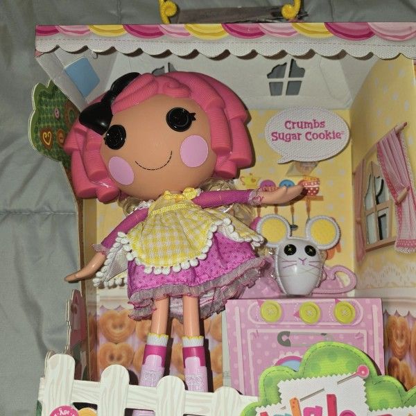 Lalaloopsy Crumbs Sugar Cookie Doll New in Box Sew Magical! Sew Cute!