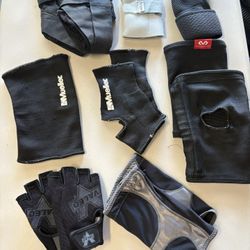 Workout Gloves /Assorted Braces 