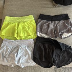 Lululemon Speed Up Shorts 