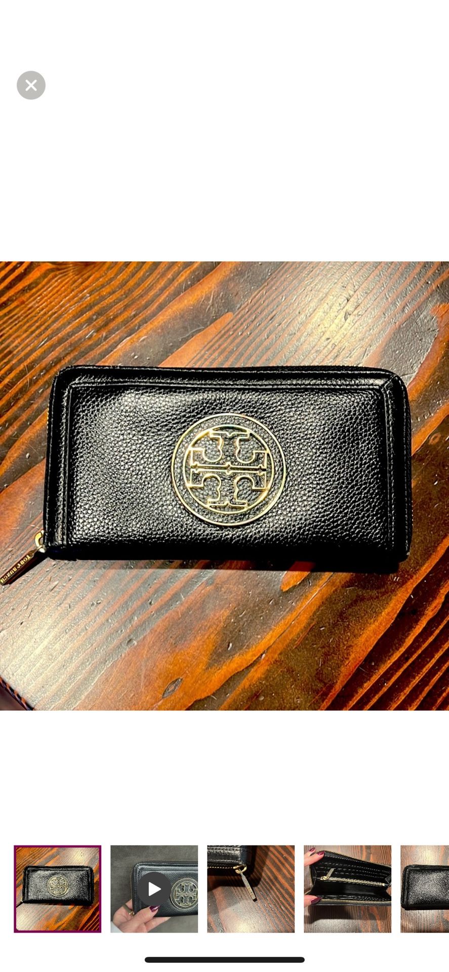 Tory Burch Leather Wallet