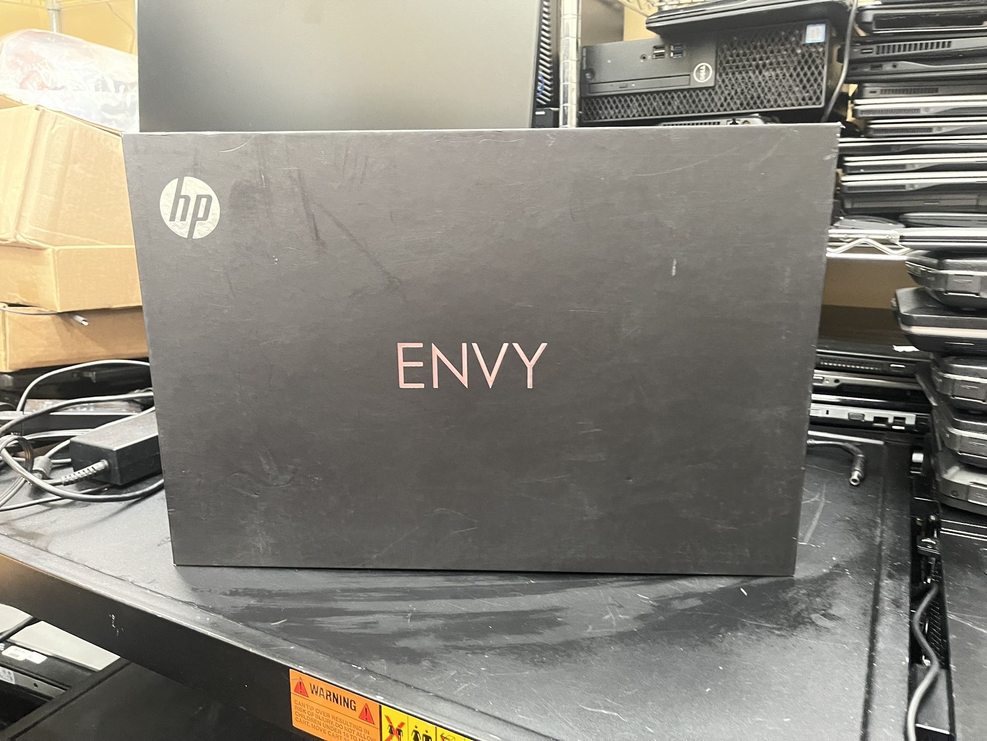 17 Inch hp Envy Core i7 Laptop, With Orginal Box Ann Charger, 8gb Ram,240gb SSD, Windows 10, only for $225