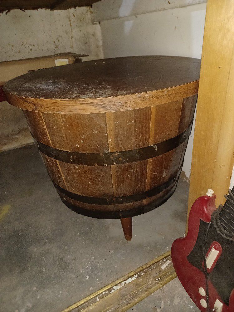 barrel end tables