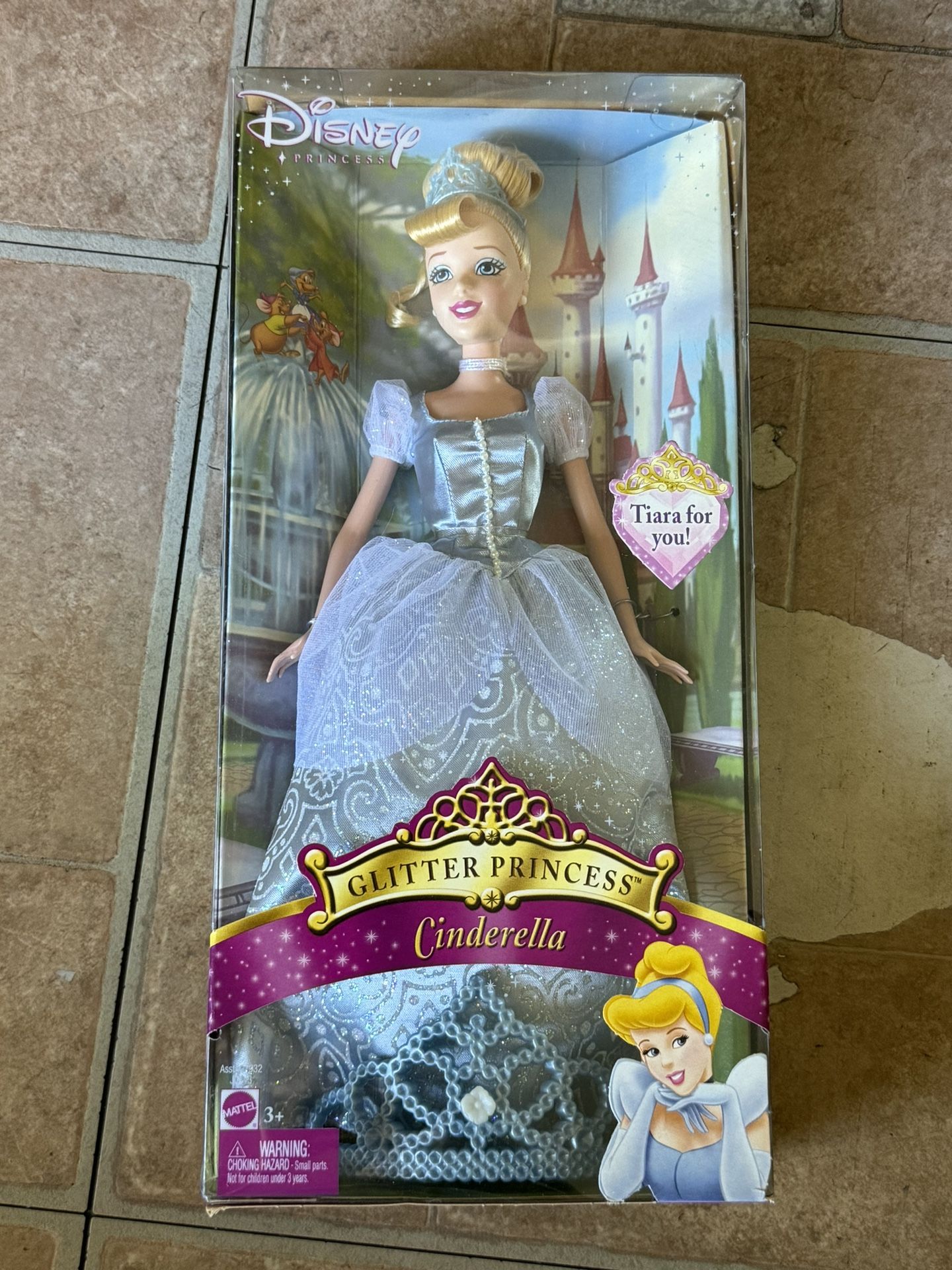 2005 Disney Princess Glitter Princess Cinderella