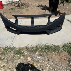 Honda civic 2016 and 2017 and 2018 sedan front bumper