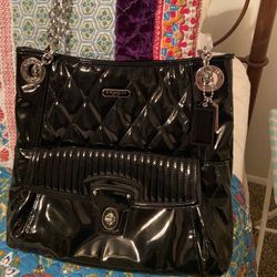 Beautiful Black Coach Bag