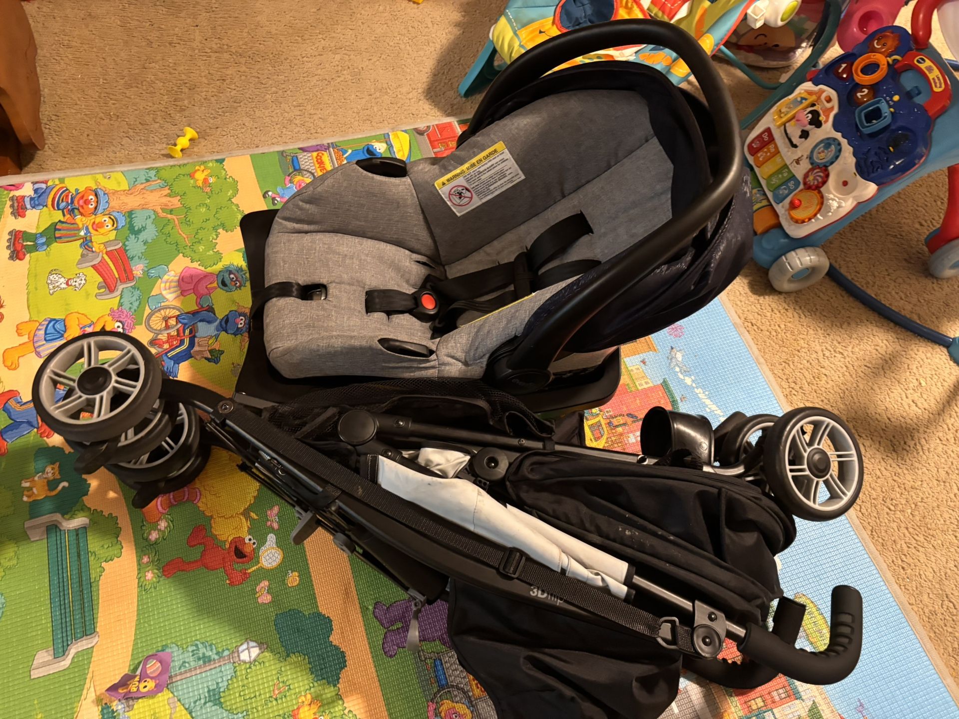 Stroller and car seat