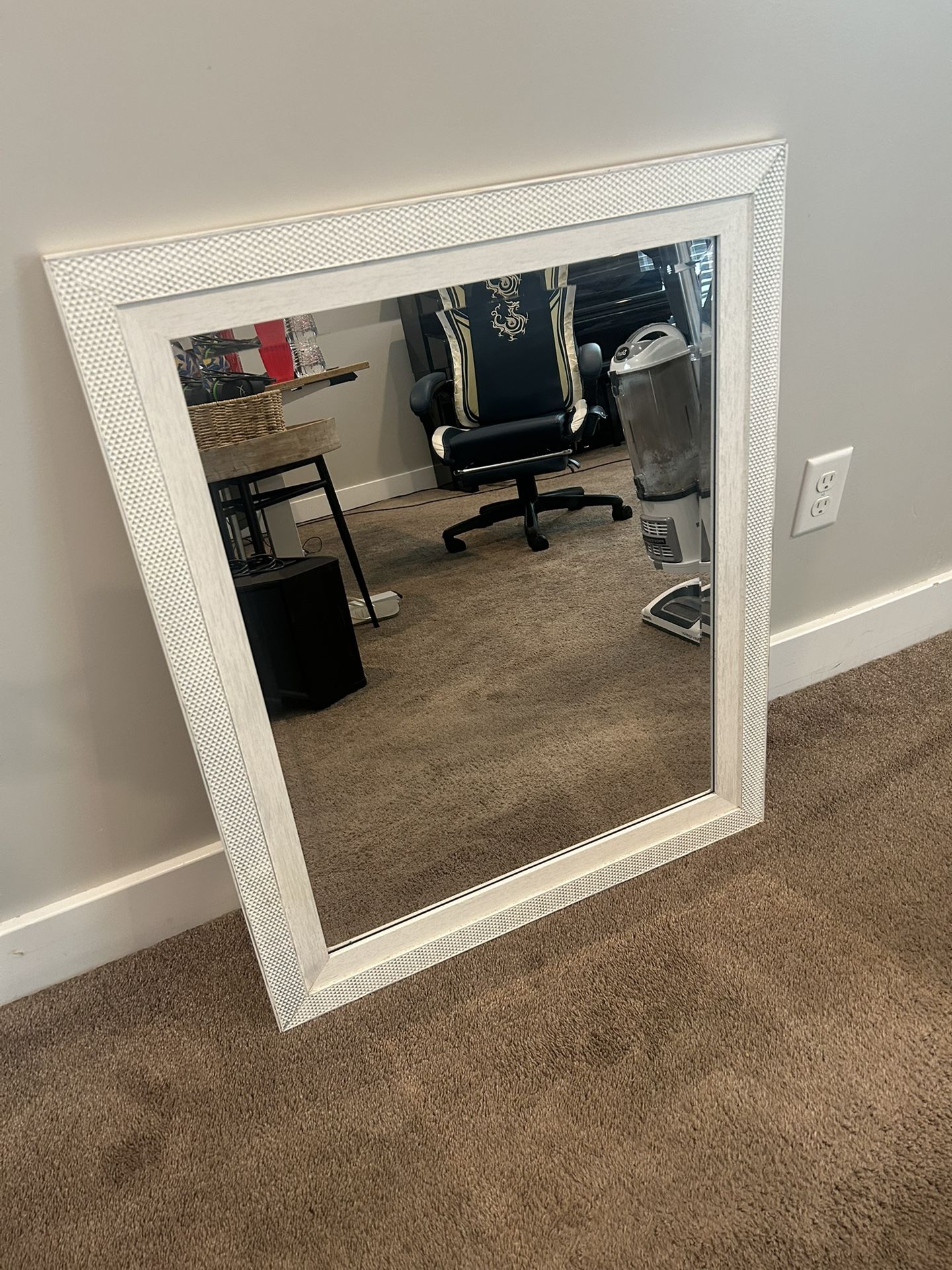 Cute White Mirror