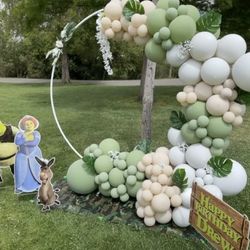 Shrek Balloon Backdrop 