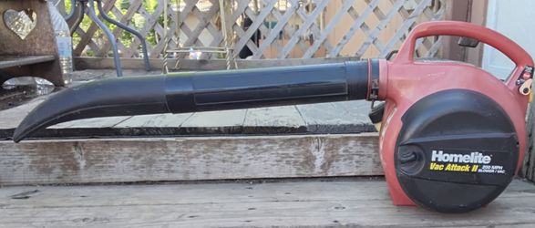 Homelite Vac. attack 2, gas powered, Leaf Blower