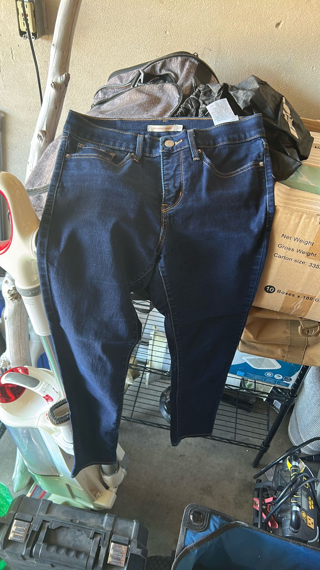 3 Levi’s And 1  Abercrombie 