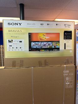 65” Sony BRAVIA 5 4K MINI-LED UHD Smart Google Tv