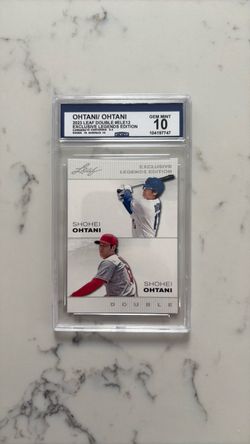 Shohei Ohtani 2023 Leaf Double CCG Gem Mint 10