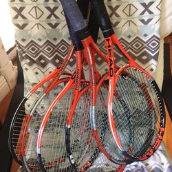 Head : Tennis Rackets $60 Ea.