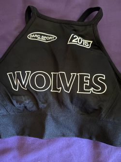 Wolves sports bra