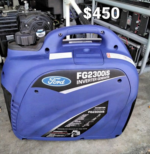 Ford FG2300iS 2300W Silent Series Inverter Generator Azul