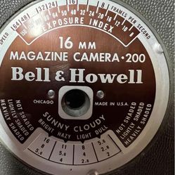 Bell andHowell 16 mm Magazine Camera