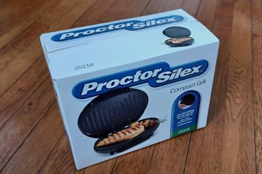 New Proctor Silex Compact Grill 25218