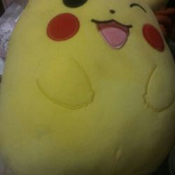 Squishmallow 20 Inch Pokomon Pikachu Winking Plush Toy