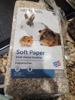 Soft Paper Small Animal Bedding
